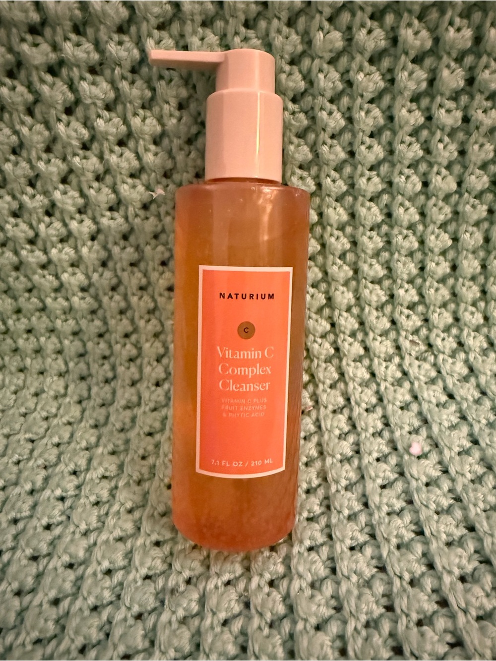 Naturium Vitamin C Complex Cleanser — Pink Bottle